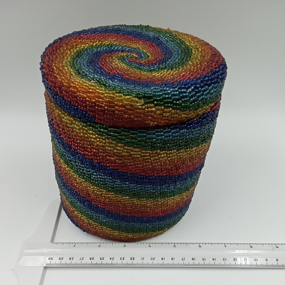 RAINBOW WHIRLPOOL BASKET ,Wayan Sukerni - Picture 5 of 12